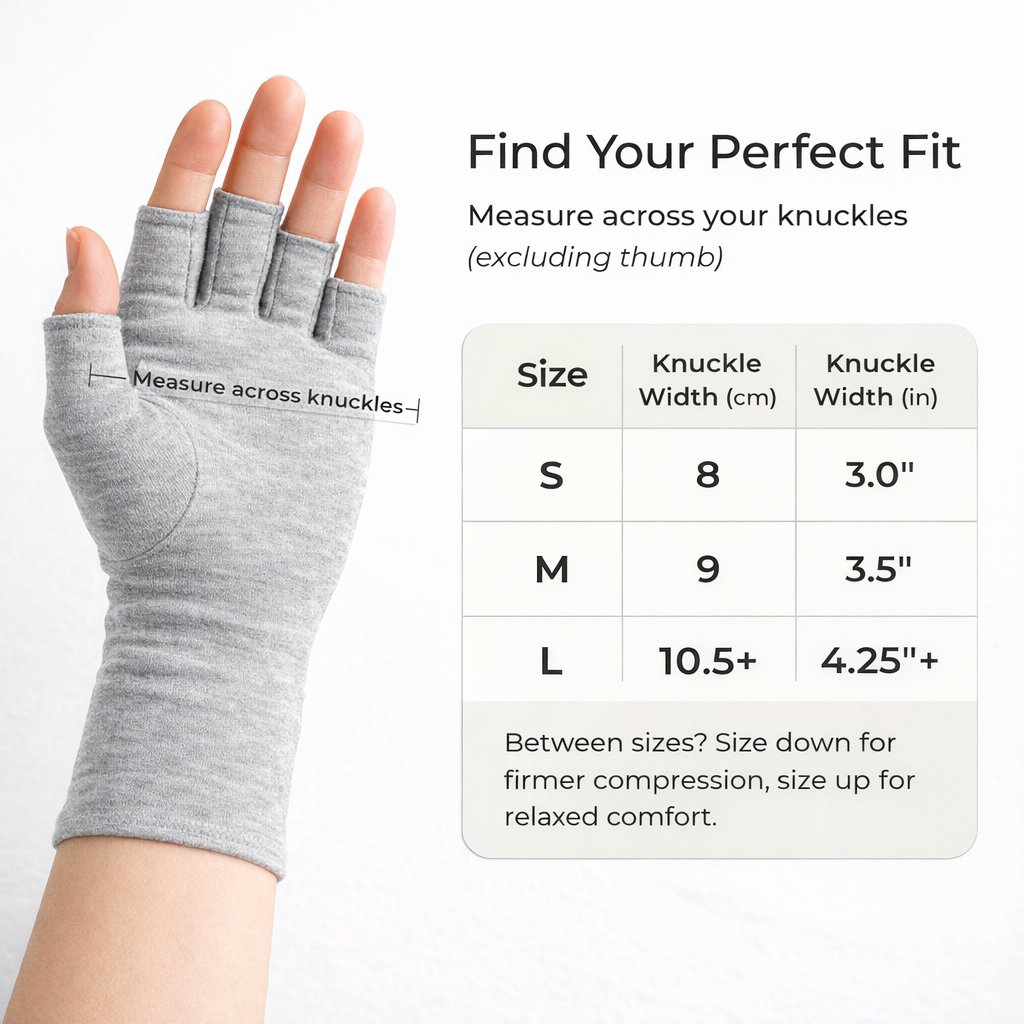 Bamboo Compression Gloves